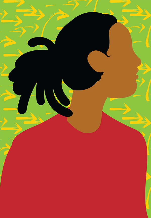 Woman's profile